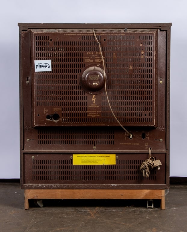 VINTAGE GRAETZ KALIF TV WITH TAMBOUR DOORS - 10