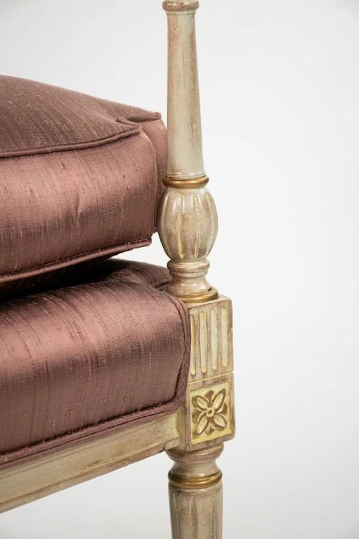 PAIR OF LOUIS XVI STYLE DIRECTOIRE ARMCHAIRS - 10