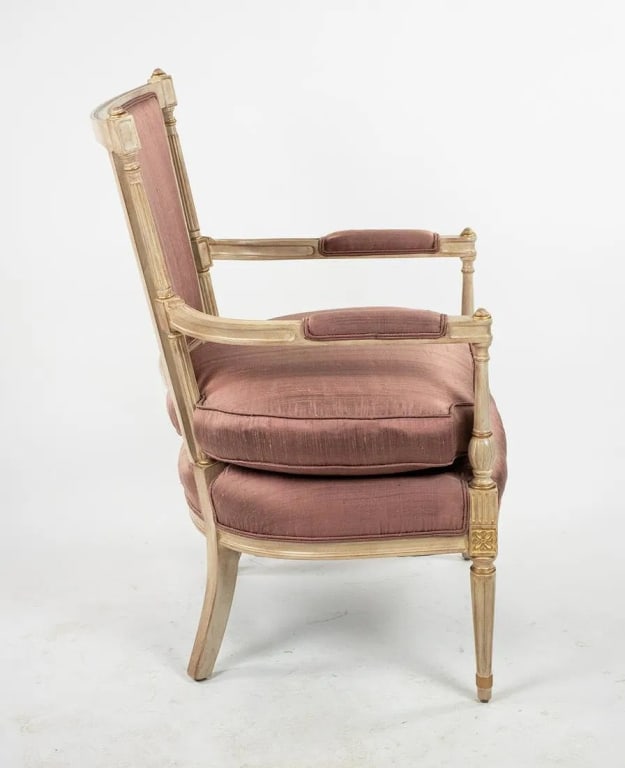 PAIR OF LOUIS XVI STYLE DIRECTOIRE ARMCHAIRS - 11