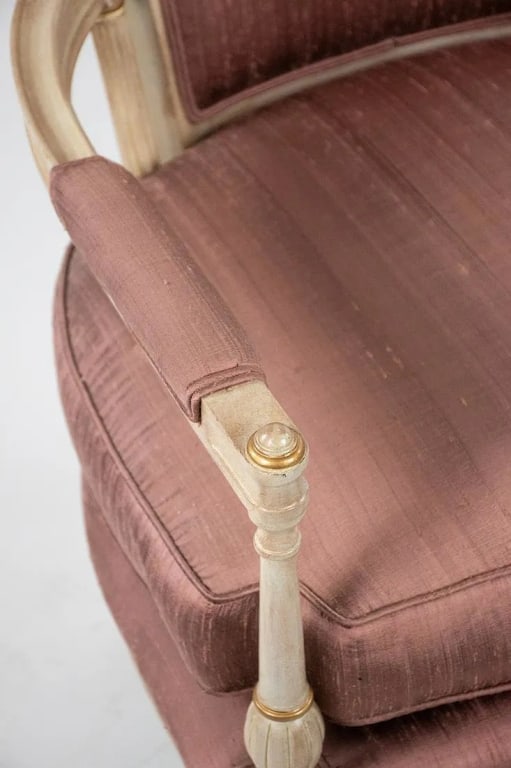 PAIR OF LOUIS XVI STYLE DIRECTOIRE ARMCHAIRS - 6