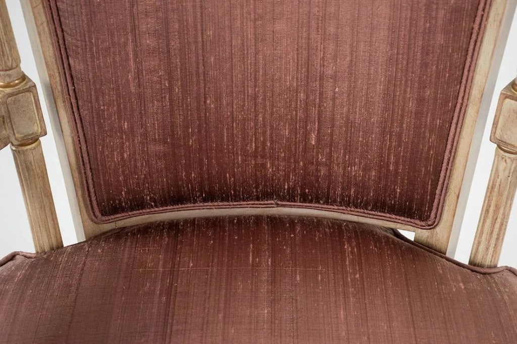 PAIR OF LOUIS XVI STYLE DIRECTOIRE ARMCHAIRS - 8