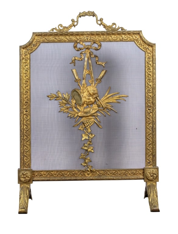 LOUIS XVI STYLE FIRE SCREEN (1 of 7)