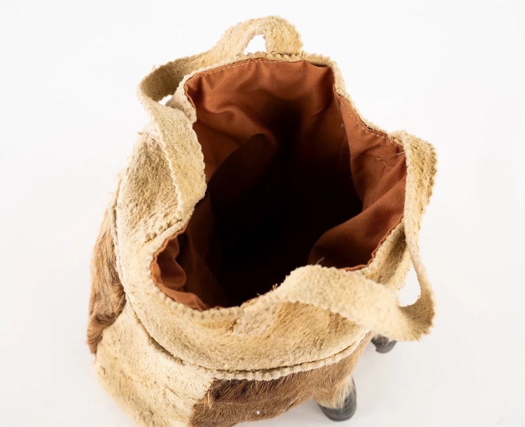 NATIVE AMERICAN DEER HOOF BAG - 6