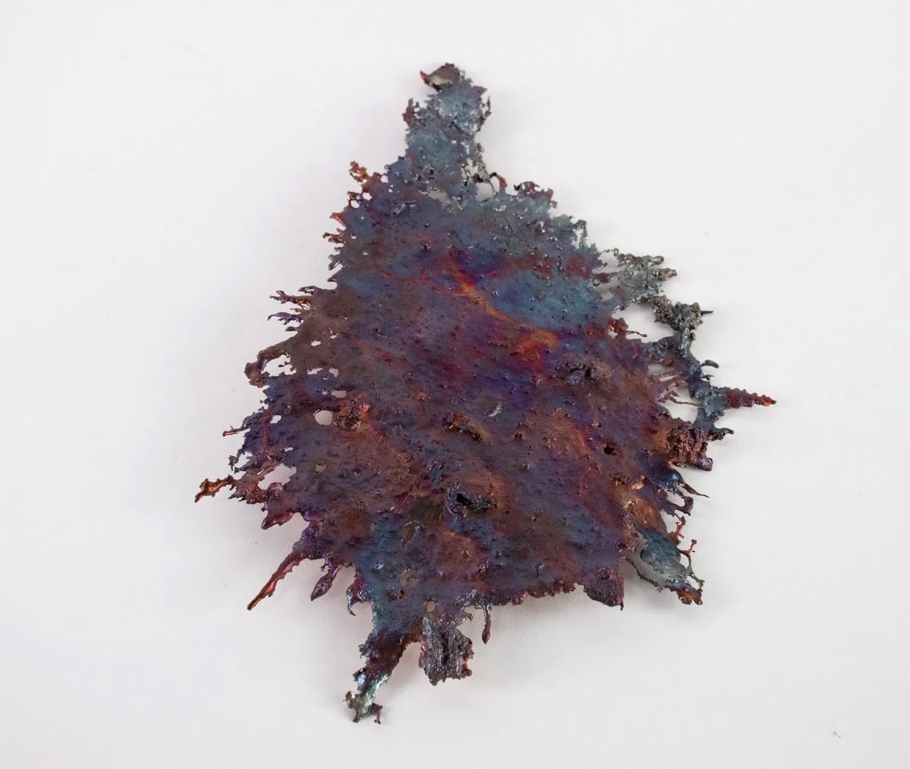 FLAME COPPER SPECIMEN FROM MICHIGAN - 3