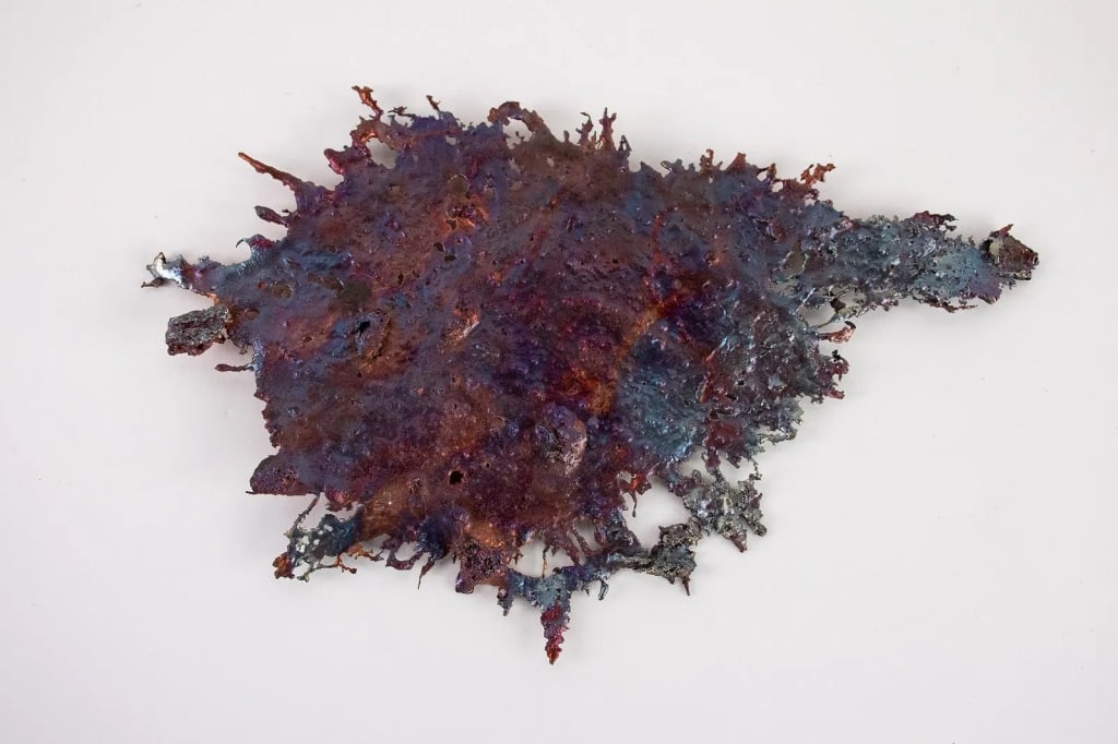 FLAME COPPER SPECIMEN FROM MICHIGAN - 5