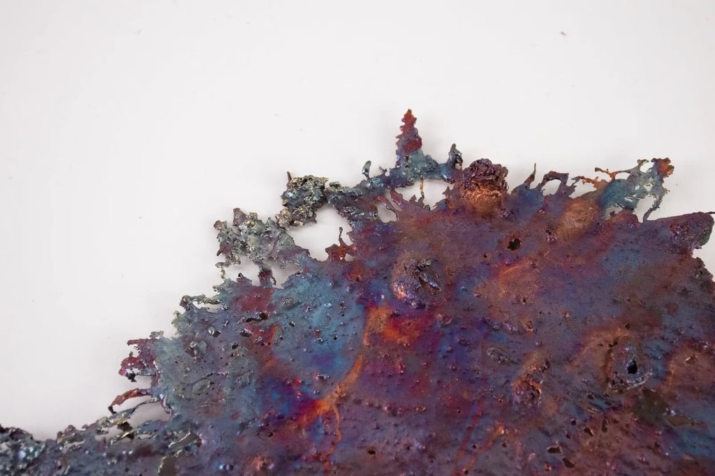 FLAME COPPER SPECIMEN FROM MICHIGAN - 6
