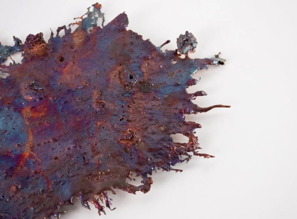 FLAME COPPER SPECIMEN FROM MICHIGAN - 7