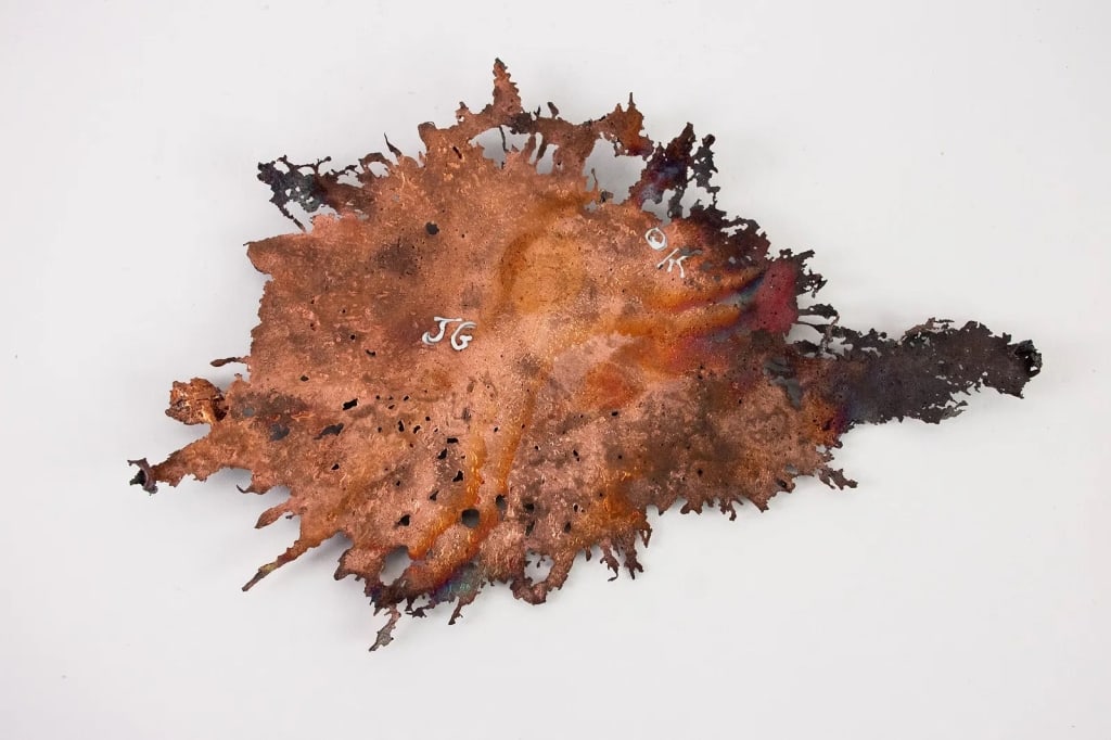 FLAME COPPER SPECIMEN FROM MICHIGAN - 8