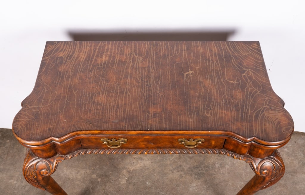 MAITLAND-SMITH CLAWFOOT GAME TABLE - 11