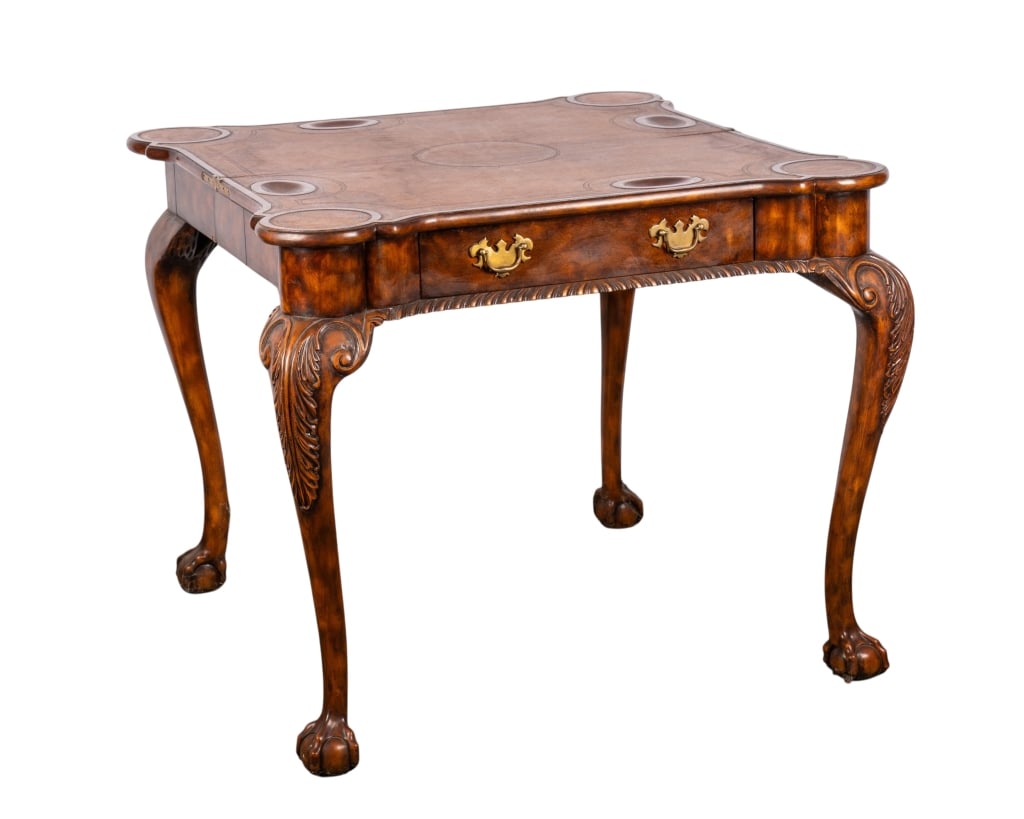 MAITLAND-SMITH CLAWFOOT GAME TABLE (1 of 11)