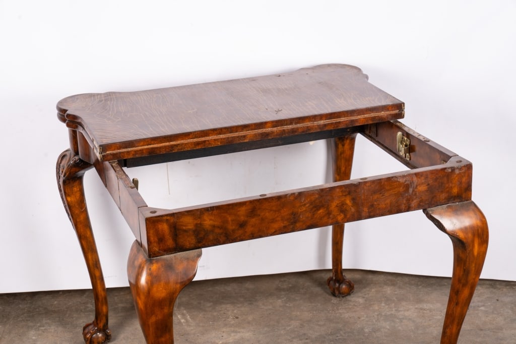 MAITLAND-SMITH CLAWFOOT GAME TABLE - 7