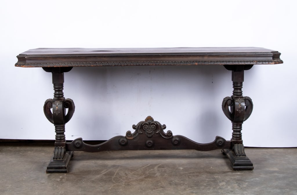 20TH C. JACOBEAN STYLE CONSOLE TABLE - 2