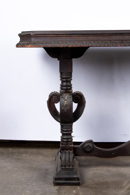 20TH C. JACOBEAN STYLE CONSOLE TABLE - 3
