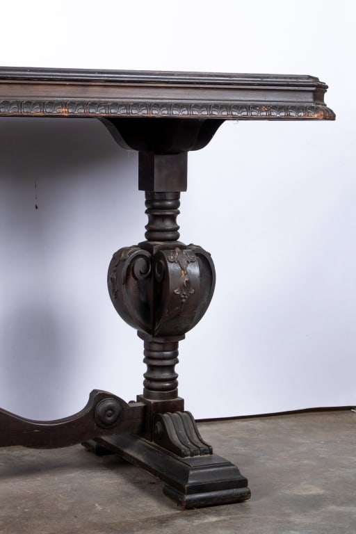 20TH C. JACOBEAN STYLE CONSOLE TABLE - 4