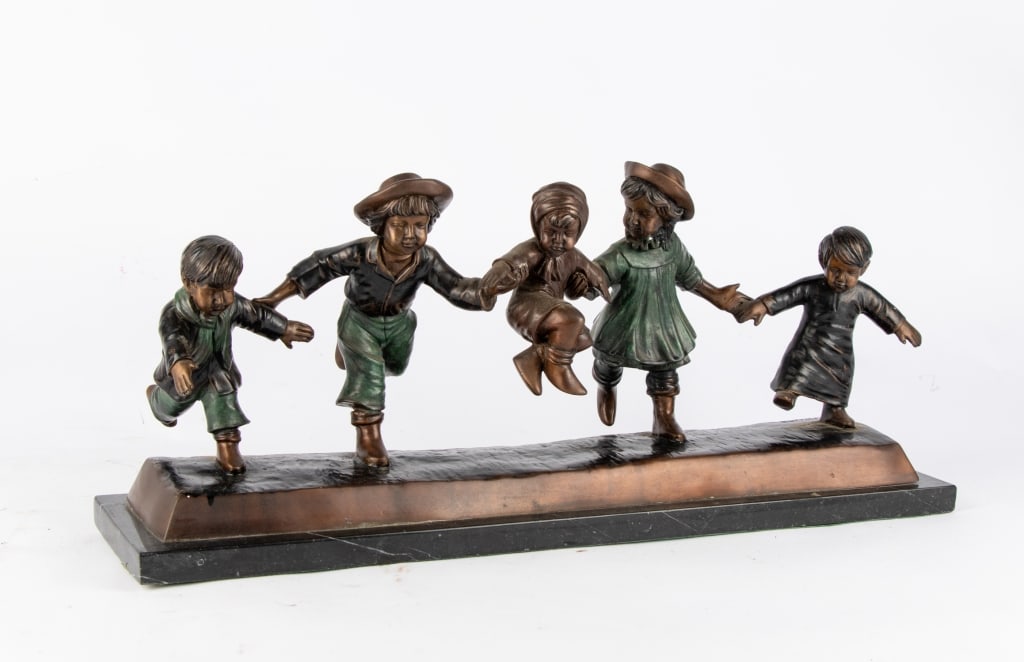 CHARLES RAPHAEL PEYRE BRONZE SCULPTURE - 2