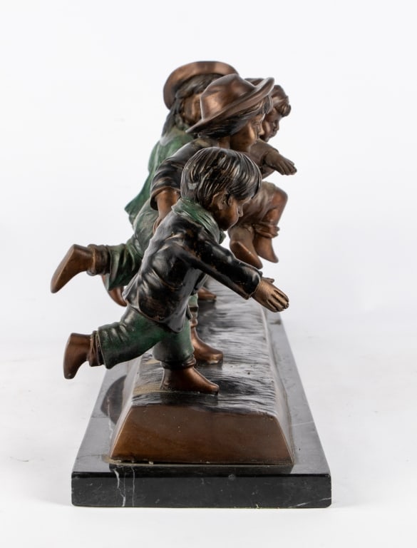 CHARLES RAPHAEL PEYRE BRONZE SCULPTURE - 3