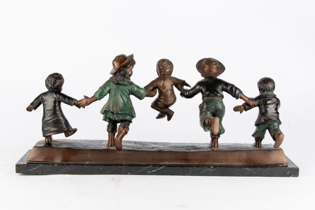 CHARLES RAPHAEL PEYRE BRONZE SCULPTURE - 4