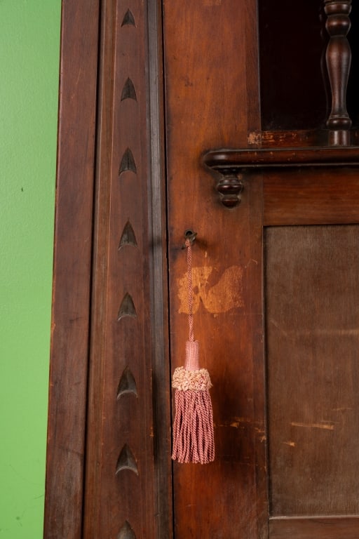 SPANISH COLONIAL STYLE BAR CABINET - 5