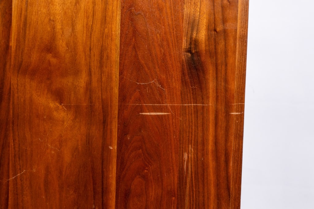 SPANISH CEDAR BEVELED GLASS MUSEUM DISPLAY CASE - 5