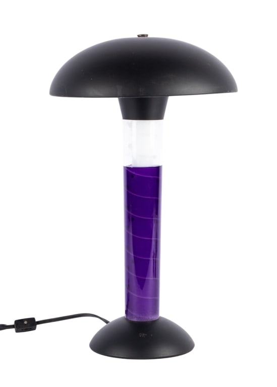VINTAGE FLO MOTION LAMP: Vintage Flo Motion lamp. Approximate dimensions: h. 18", dia. 11" Disclaimer: Participating bidders must have a credit card on file with LiveAuctioneers in order for their bidding registration to be