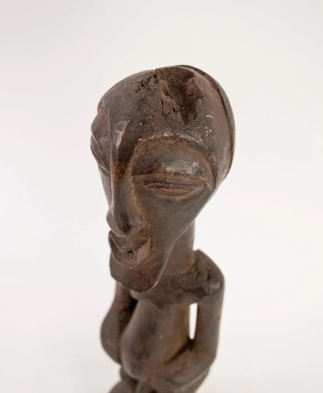 AFRICAN CONGO SONGYE ANCESTRAL MALE FIGURE - 6