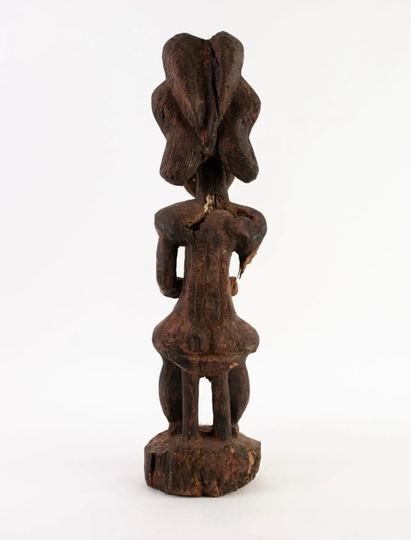 AFRICAN CONGO HEMBA SINGITI MALE FIGURE SCULPTURE - 5