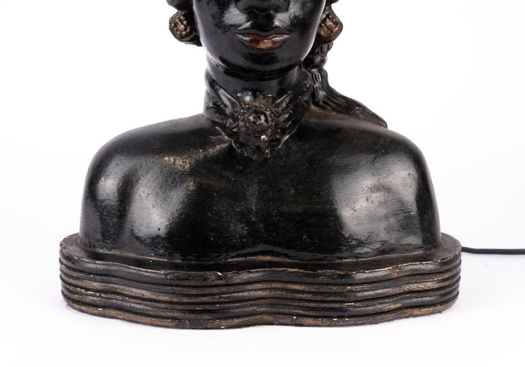 BLACKAMOOR ITALIAN FIGURAL TABLE LAMP - 4