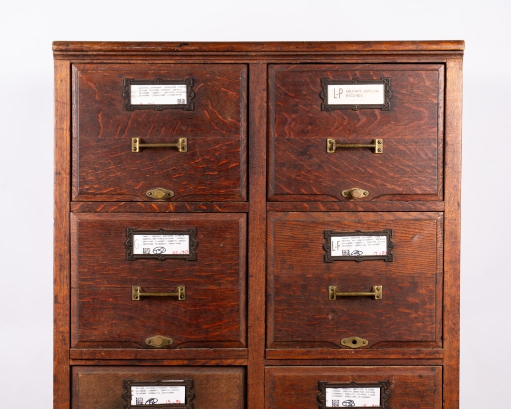 20TH CENTURY 8 DRAWER FILE CABINET - 3