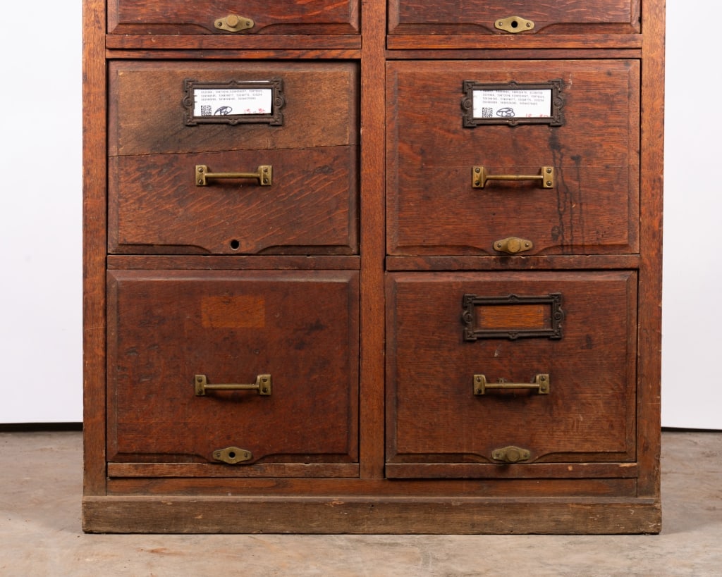20TH CENTURY 8 DRAWER FILE CABINET - 4