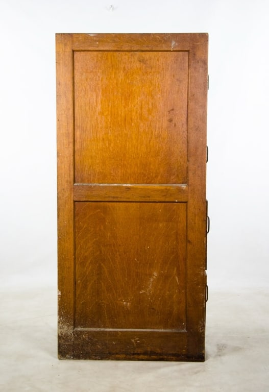VINTAGE TIGER OAK 4 DRAWER FILE CABINET - 11