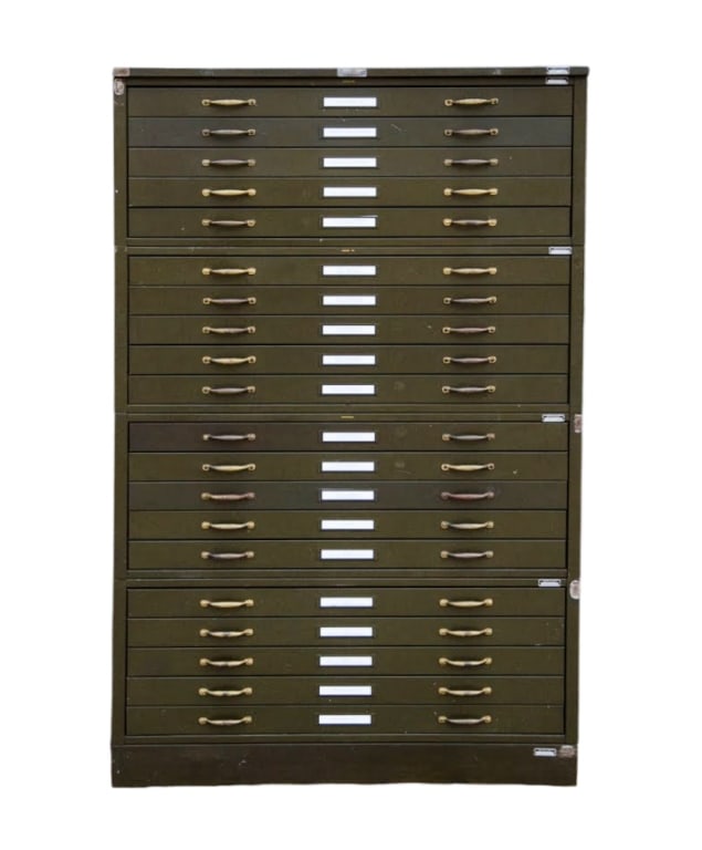 HAMILTON ARCHITECTURAL FLAT FILE CABINET (1 of 15)