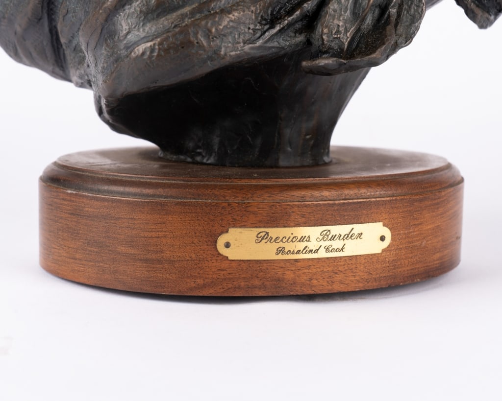 PRECIOUS BURDEN BRONZE BY ROSALIND COOK - 2