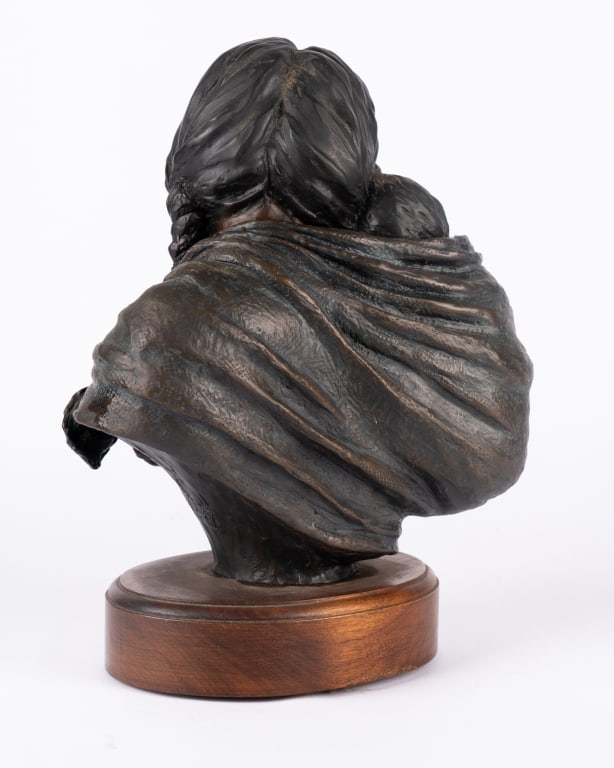 PRECIOUS BURDEN BRONZE BY ROSALIND COOK - 5