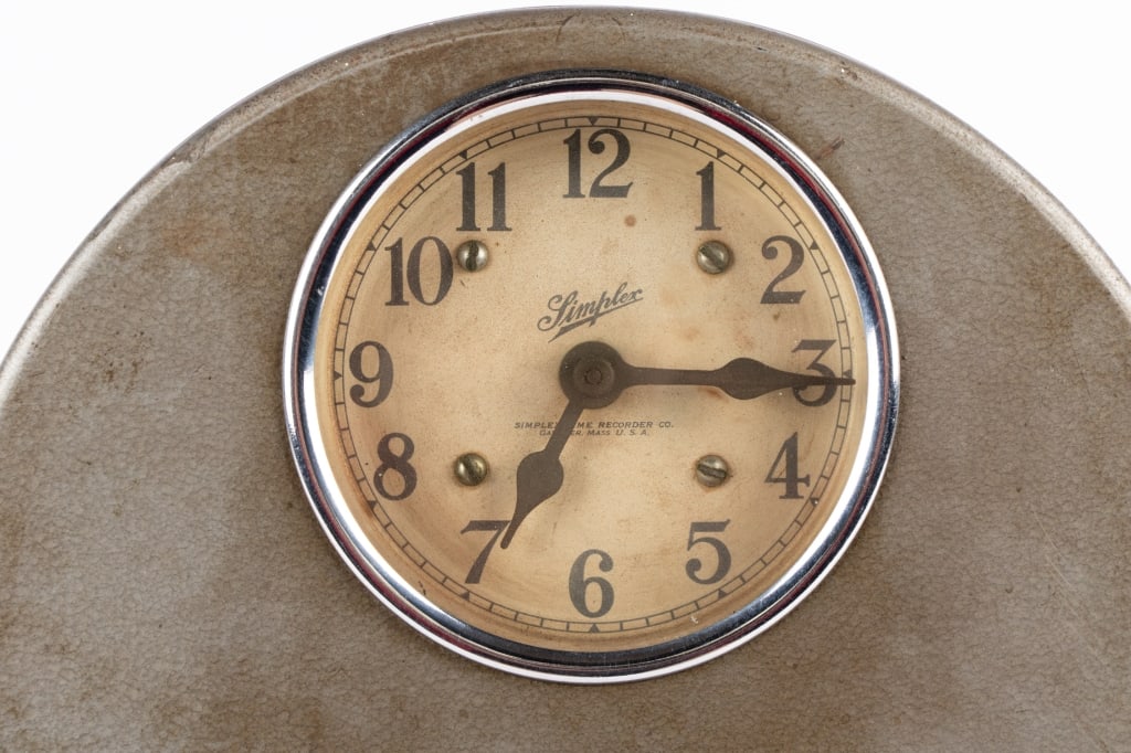 VINTAGE SIMPLEX TIME RECORDER - 3