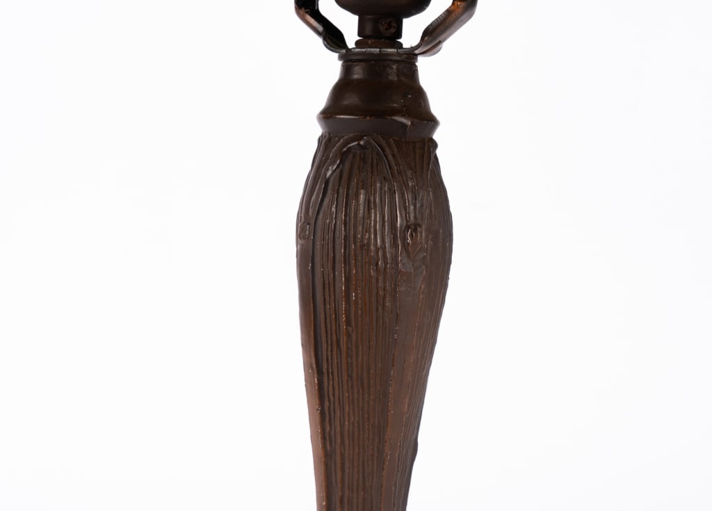 TIFFANY STYLE DRAGONFLY TABLE LAMP - 4