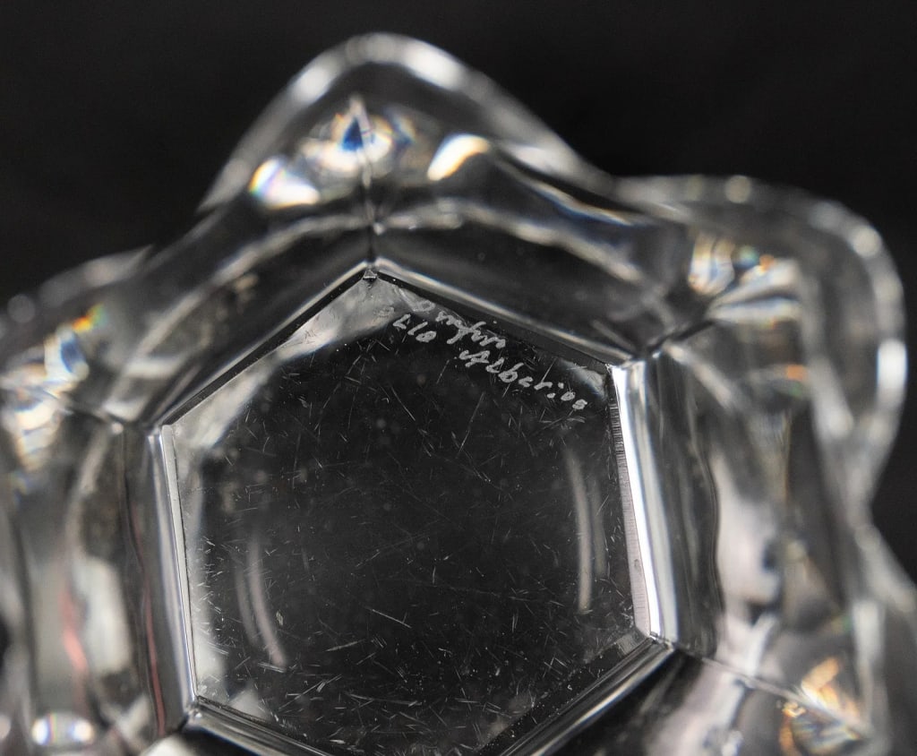 3 ORREFORS SWEDEN CRYSTAL AND GLASS ITEMS - 5