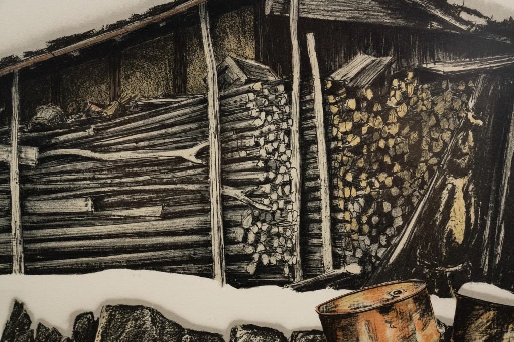 BRIAN WILLIAMS 'BACK WAY' LITHOGRAPH - 10