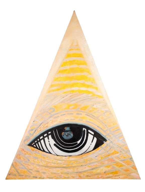 MONUMENTAL ROBERT SMITH 'EYE', O/C (1 of 7)