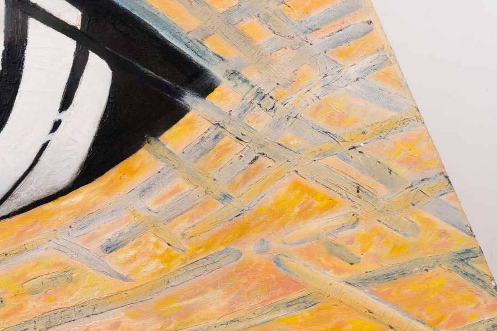 MONUMENTAL ROBERT SMITH 'EYE', O/C - 7