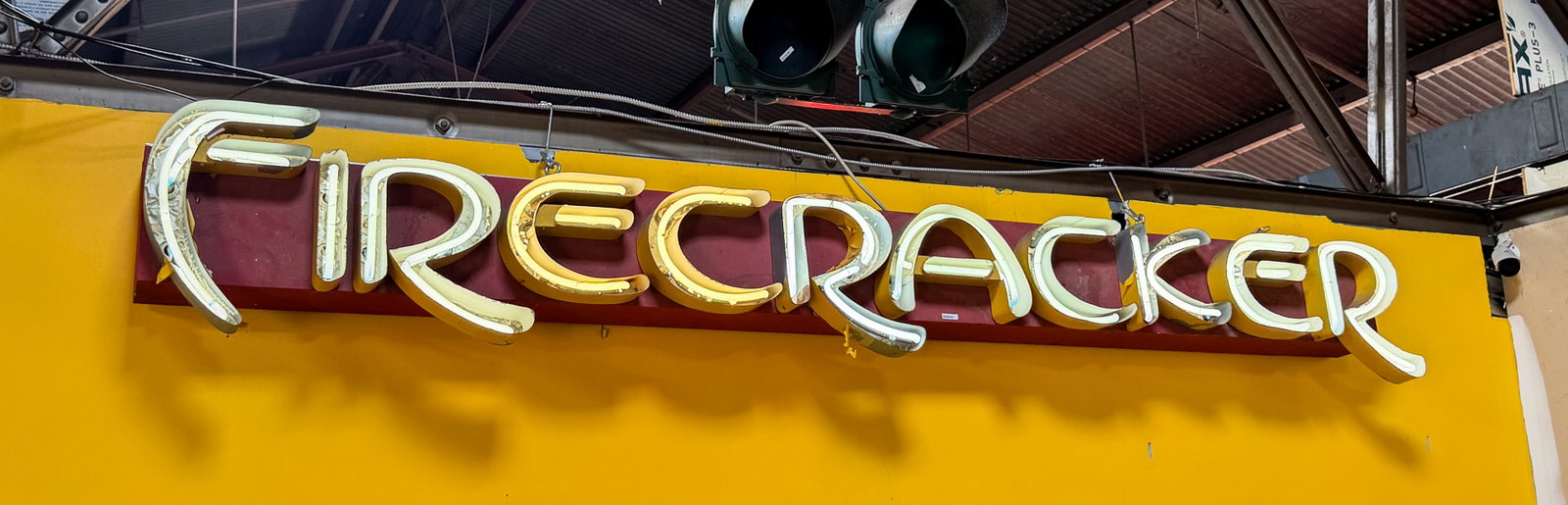 VINTAGE FIRECRACKER NEON SIGN - 2