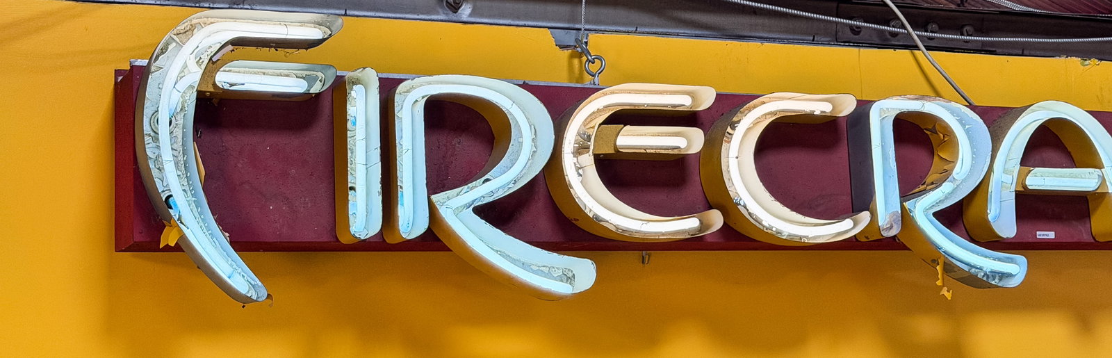 VINTAGE FIRECRACKER NEON SIGN - 4