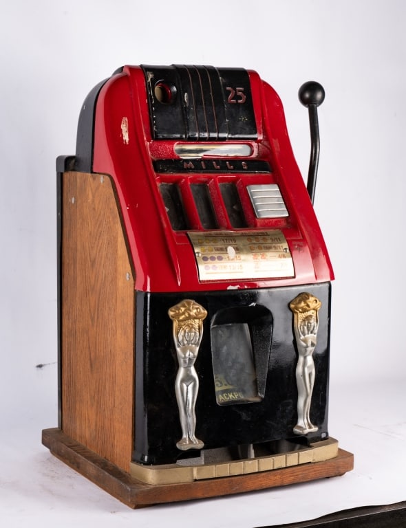 REPRODUCTION MILLS 25-CENT SLOT MACHINE - 2