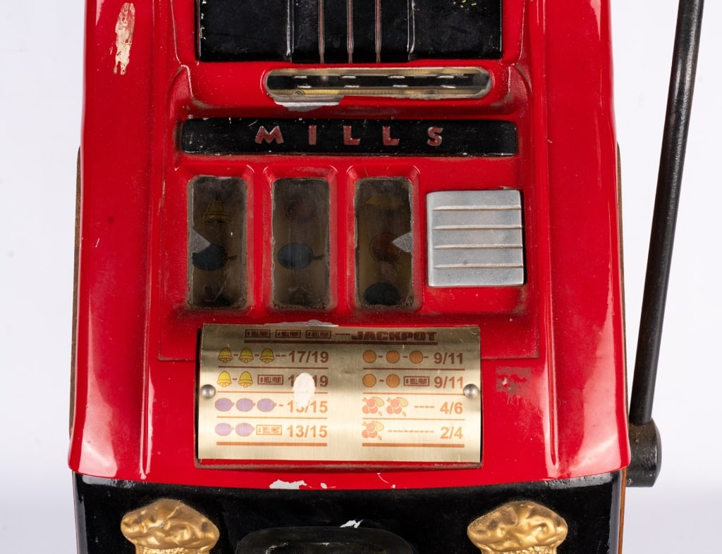 REPRODUCTION MILLS 25-CENT SLOT MACHINE - 7