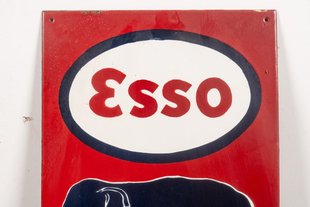 ESSO ELEPHANT KEROSENE ADVERTISING SIGN - 2