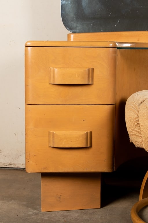 MCM DRESSING TABLE WITH STOOL - 4