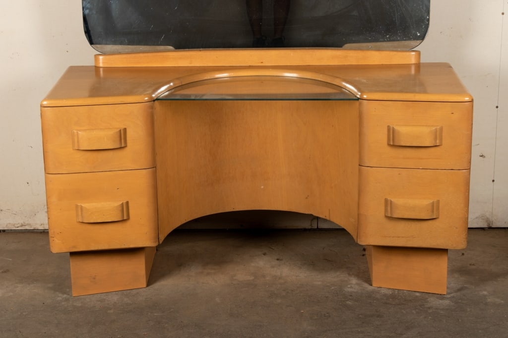 MCM DRESSING TABLE WITH STOOL - 5