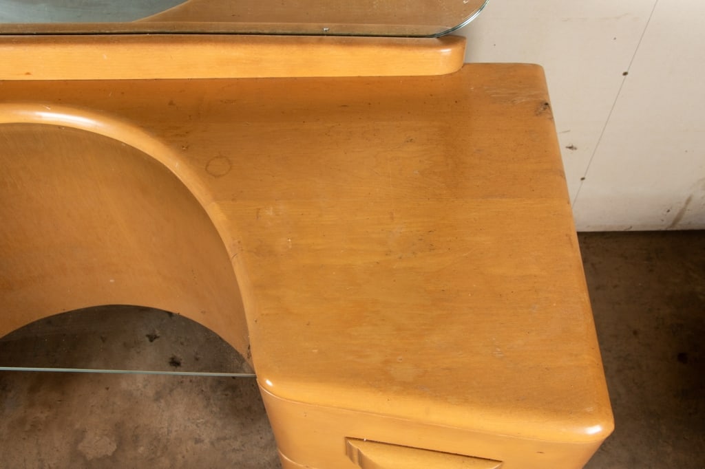 MCM DRESSING TABLE WITH STOOL - 7