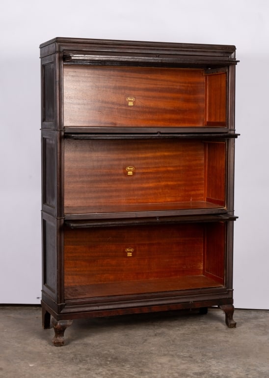 EARLY 20TH C. MACEY BARRISTER MAHOGANY BOOKCASE - 2