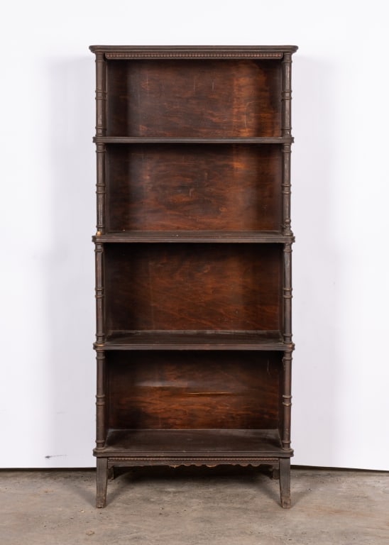 VINTAGE DUNCAN PHYFE TALL BOOKCASE - 2