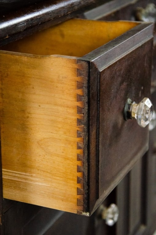 EARLY 20TH CENTURY MAHOGANY DENTAL CABINET - 13